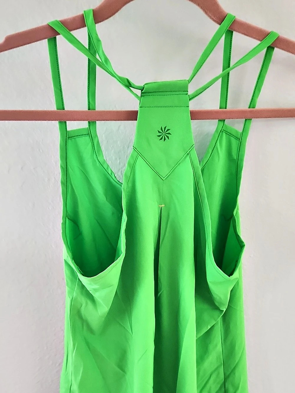 Athleta Green Racerback Tank Size Small - Picture 3 of 6